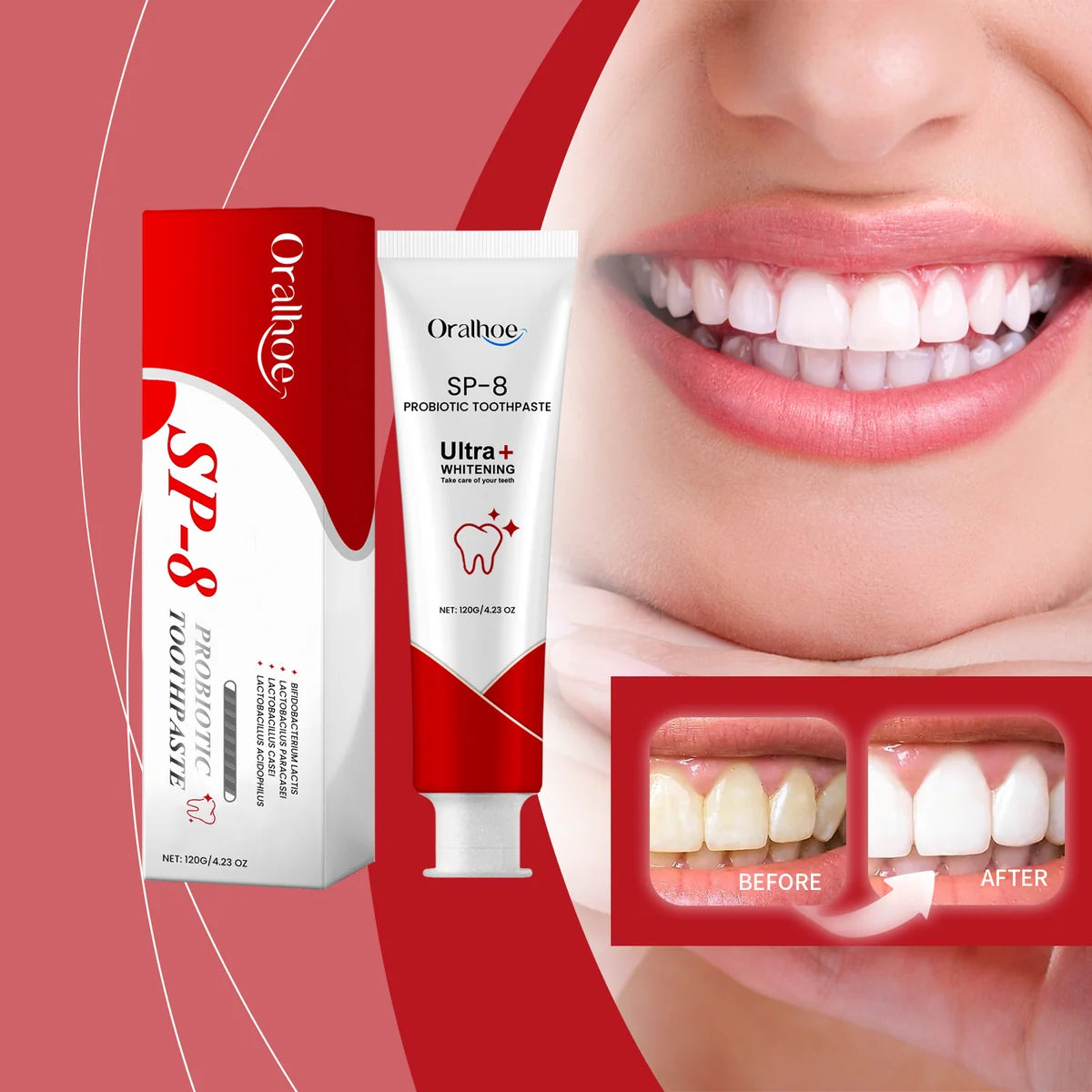 SP-8 Probiotic Dental Care Toothp