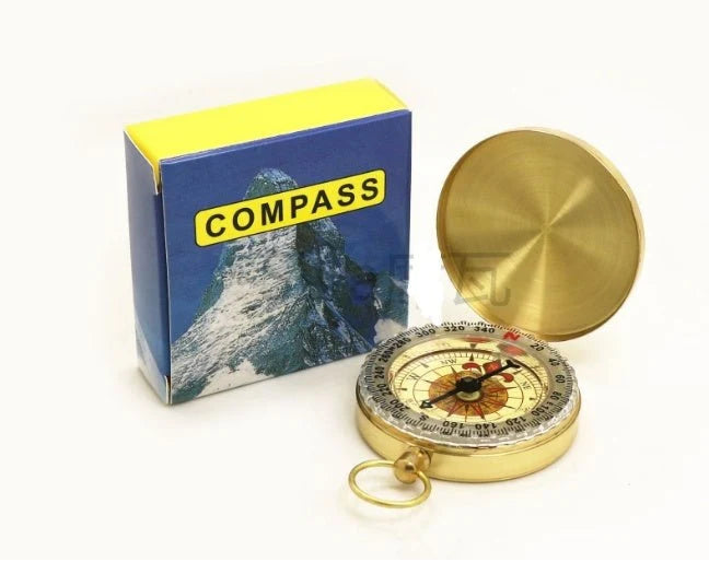 Metal Flip Compass Outdoor Com