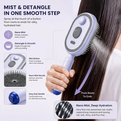 Electric Spray Retractable Air Cushion Com