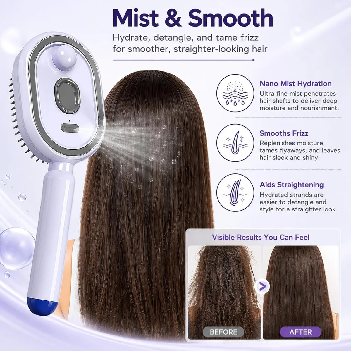 Electric Spray Retractable Air Cushion Com