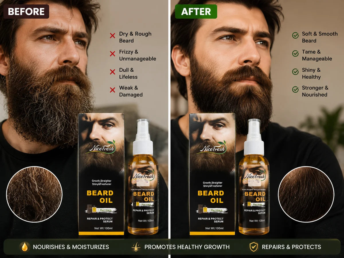 NiceFresh Beard Growth Oil