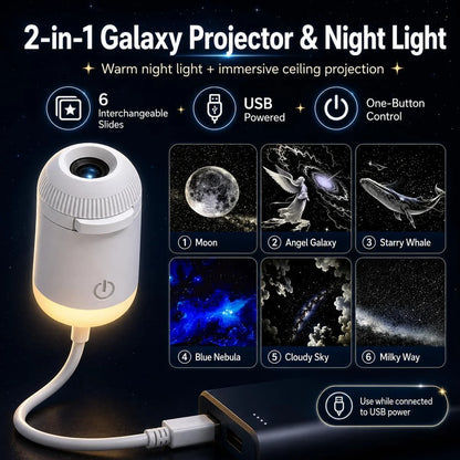 Portable Mini USB Starry Sky Proj