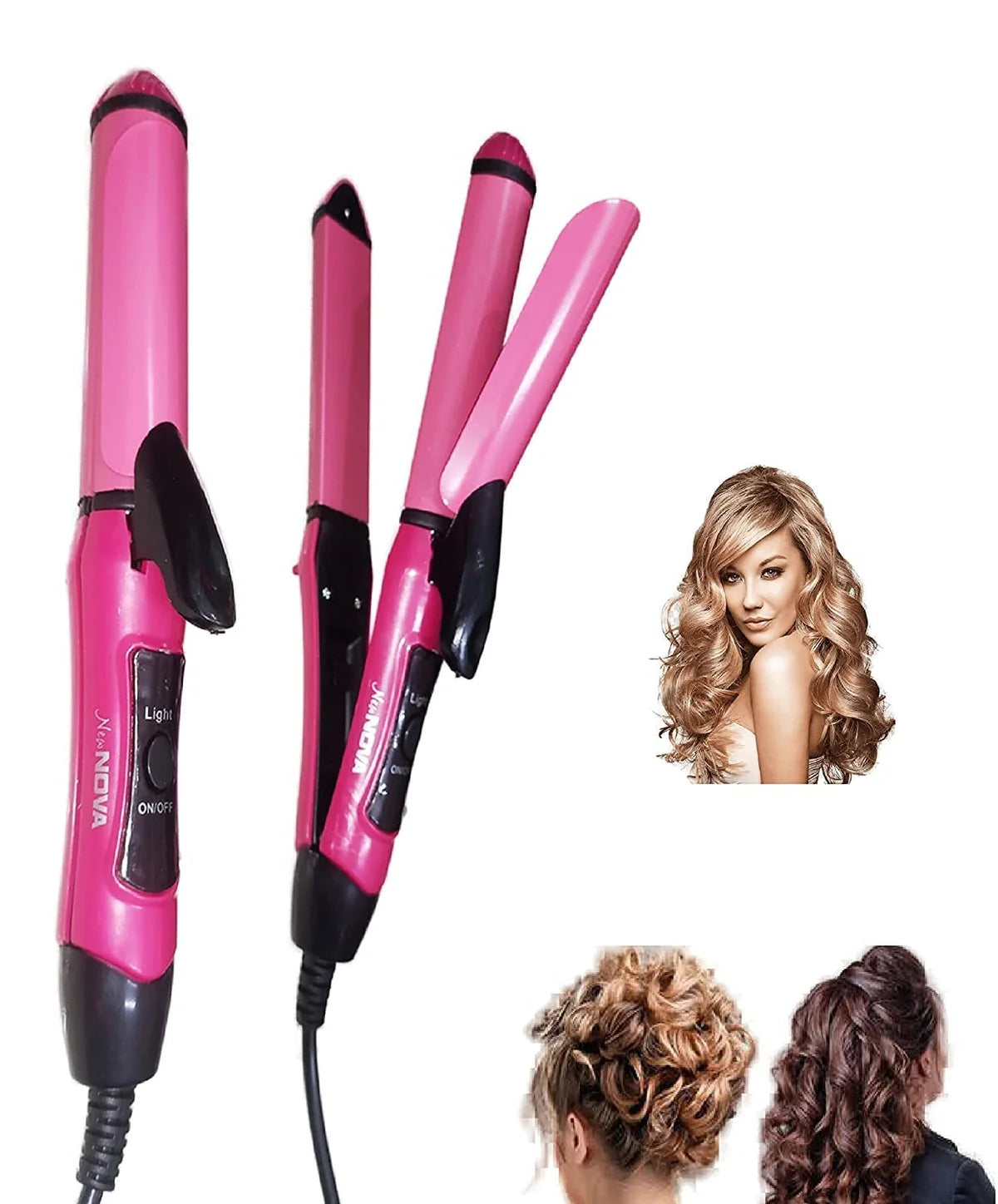 Nova 2-in-1 Hair Curler