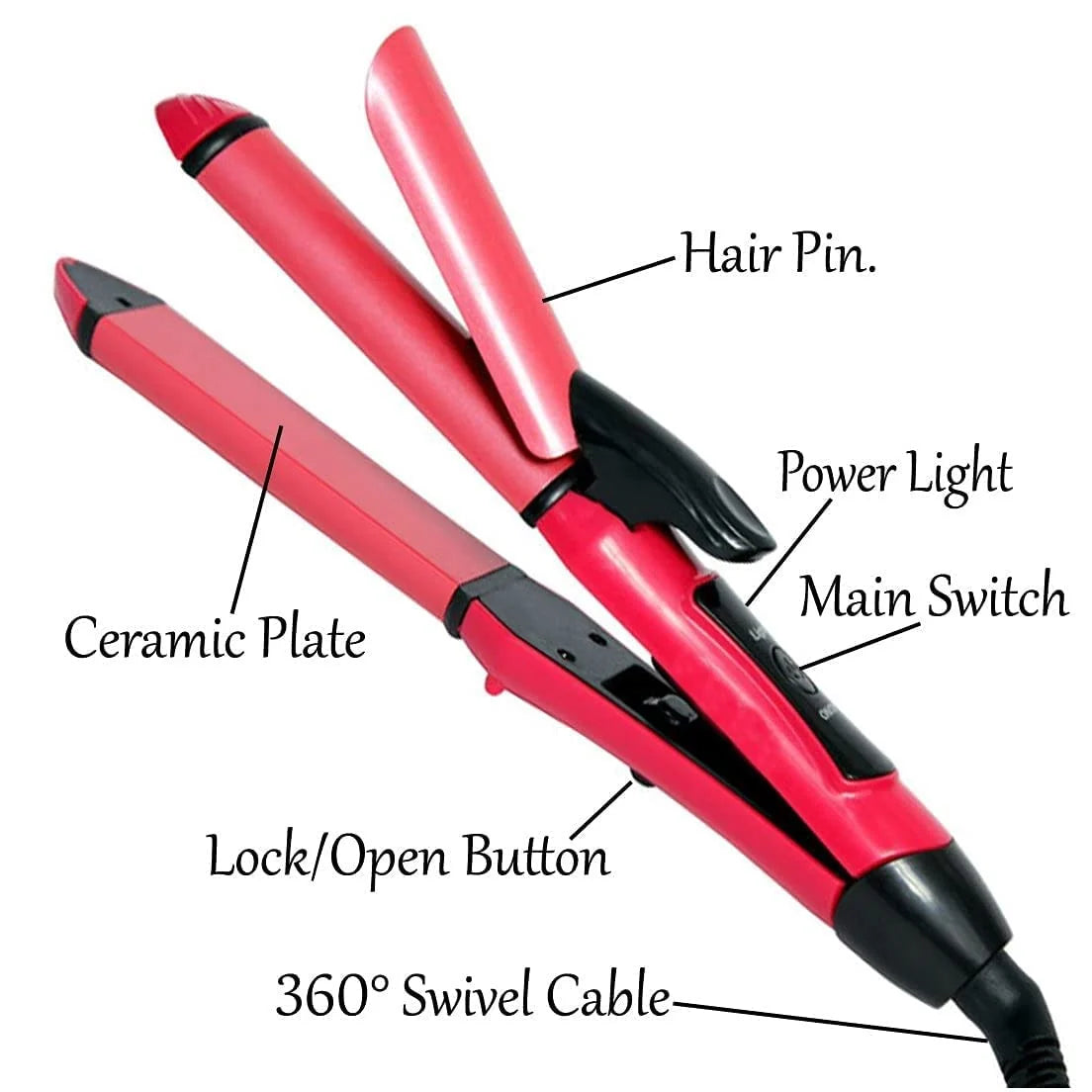 Nova 2-in-1 Hair Curler