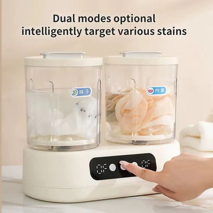 Double-Bucket Mini Washing Mac