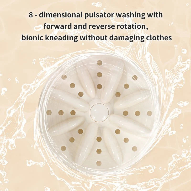 Double-Bucket Mini Washing Mac