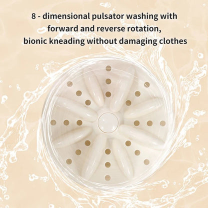 Double-Bucket Mini Washing Mac