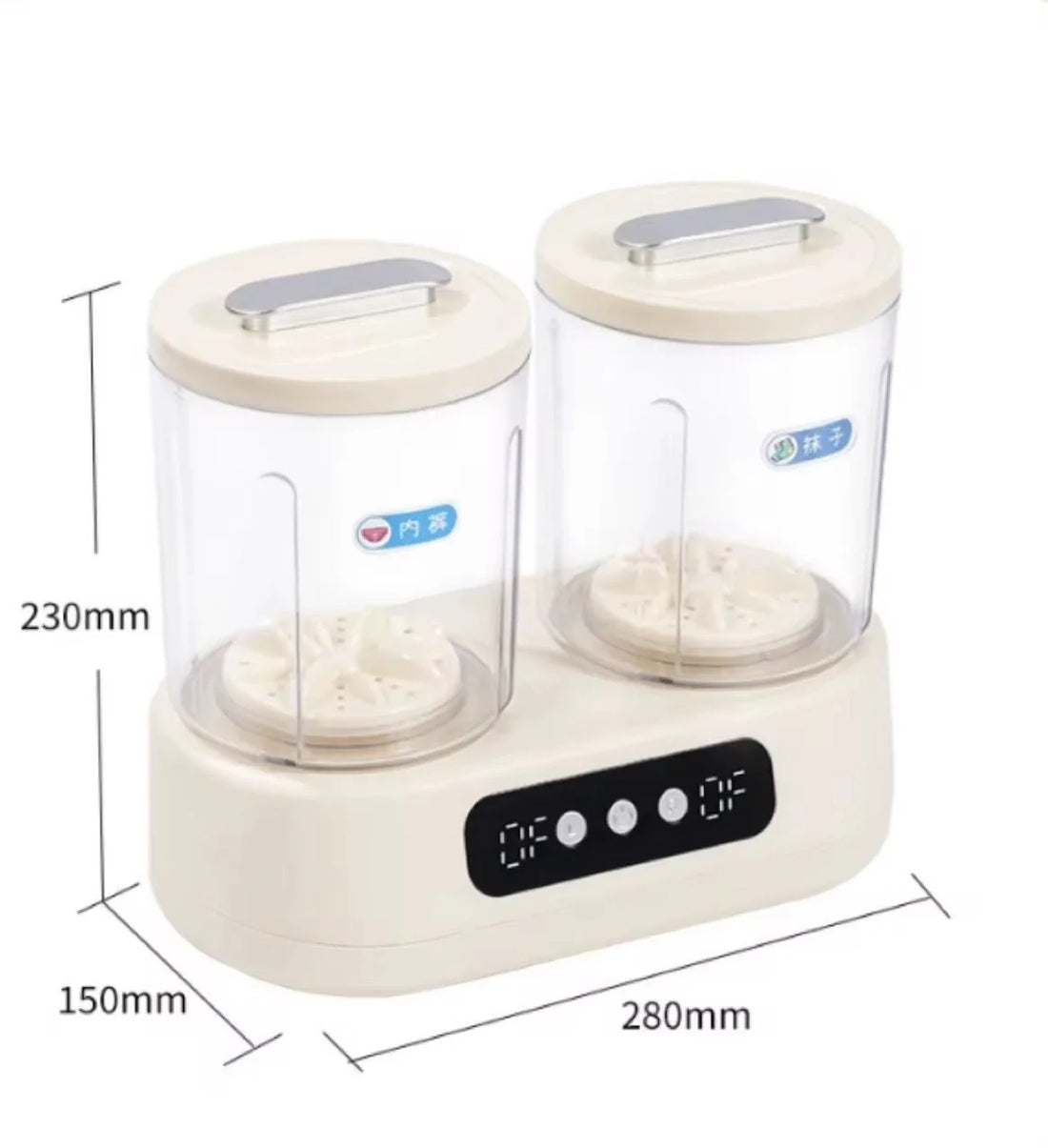 Double-Bucket Mini Washing Mac