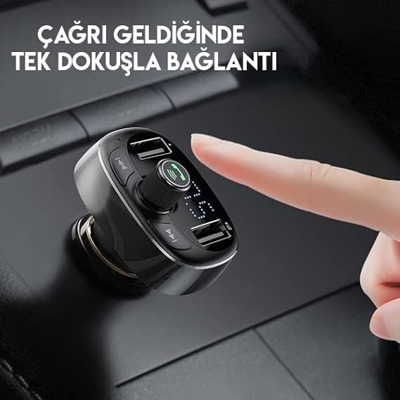 T-Typed Bluetooth MP3 Car Charg